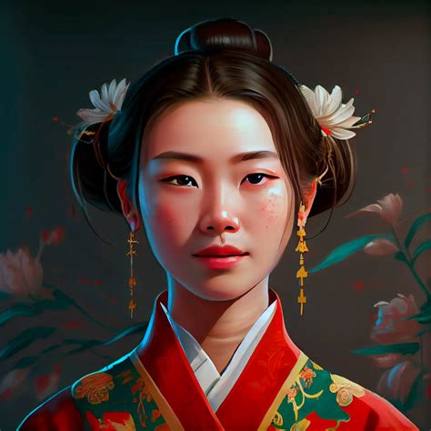 Chinese Girl By Ekaterinadyatlova On Deviantart