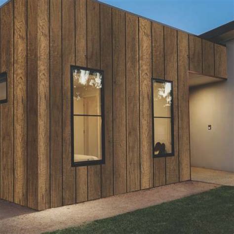 Wooden And Marbel Canyon Mounument Oak Exterior Hpl Cladding Thickness