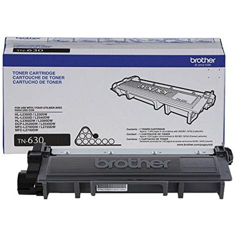 Brother Mfc L2700dw Tn630 Black Toner Standard Yield 1200 Yield