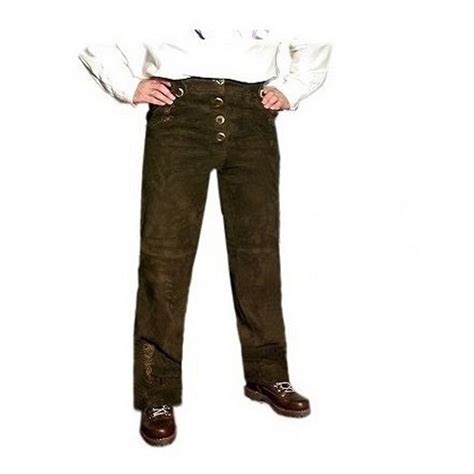 Bavarian Long Leather Pant Fashion Impex