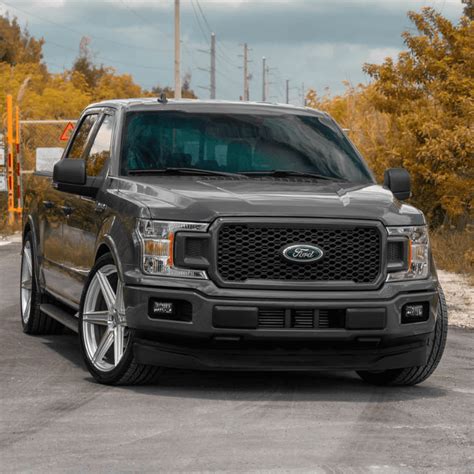 FORD F150 VOSSEN HF6 2 SILVER POLISHED