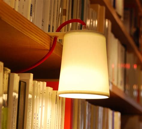 Lampe de bibliothèque, Lightbook, blanc, rouge, H12cm - Designheure ...