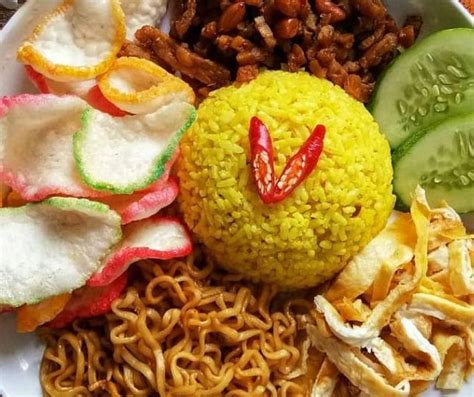 Resep Nasi Kuning Lengkap Dengan Lauk Pauknya Yang Mantap