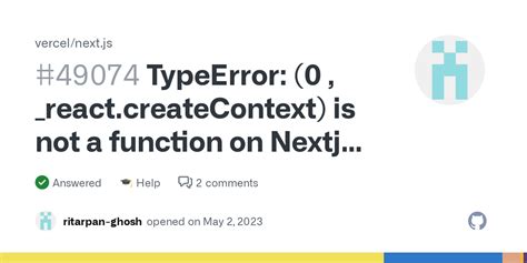 Typeerror React Createcontext Is Not A Function On Nextjs Using