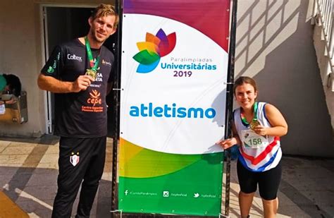 Joinvilenses ganham medalhas de ouro nas Paralimpíadas Universitárias