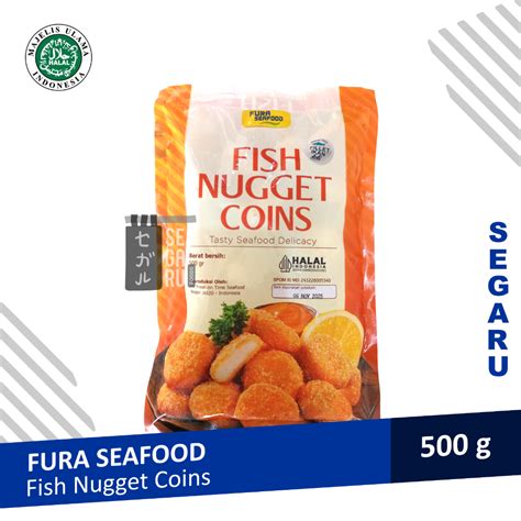 Jual Fura Seafood Fish Nugget Karage Cheesy Fish Finger 500 Gram