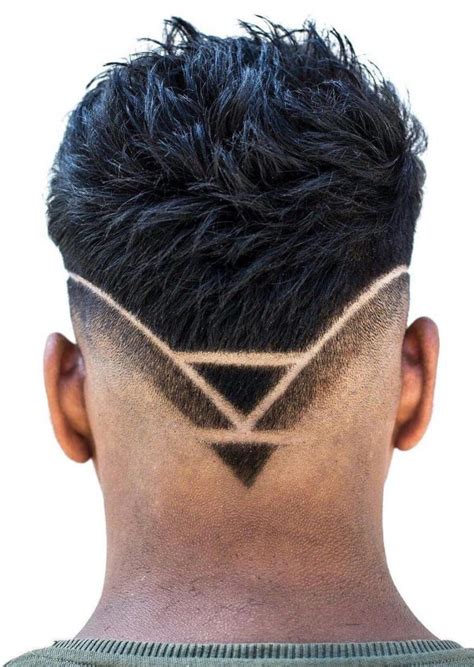 Hot V Shaped Neckline Haircuts For An Unconventional Man Haircut