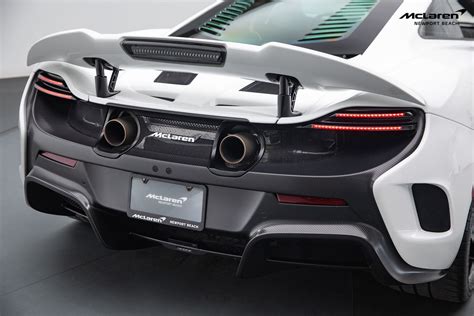 2016 Silica White McLaren 675LT Coupe Newport Beach Automotive