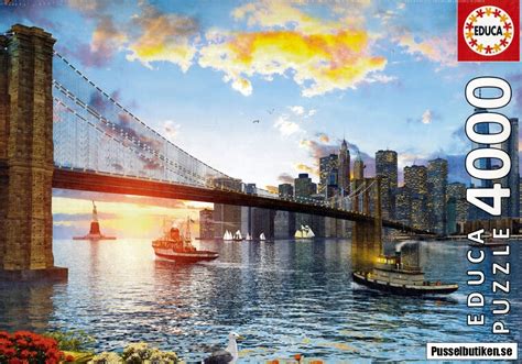 Educa Brooklyn Bridge 4000 Pusselbutiken Se