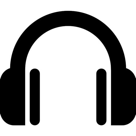 Headphone Symbol Vector SVG Icon SVG Repo