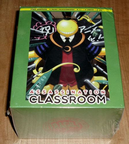 Assassination Classroom Series Complete Pack Blu Ray Books New