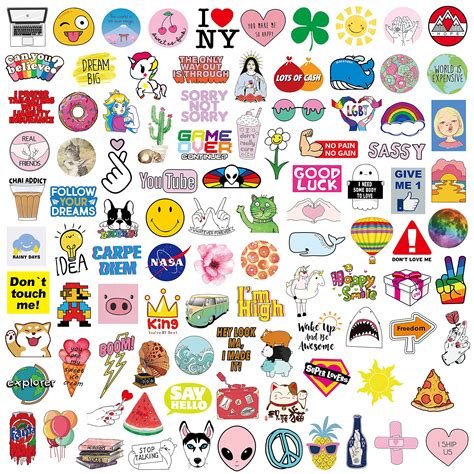 20 ý tưởng cute aesthetic sticker ideas để trang trí laptop và điện thoại của bạn