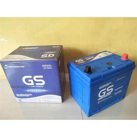 Aki Mobil Gs Mf D L V Ah Lazada Indonesia