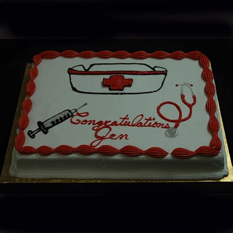 Nursing Party Congratulations Cake Magnum Cakes Best Customize