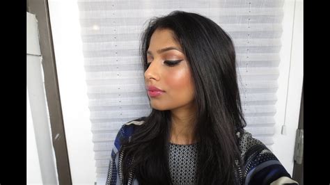 Super Easy Dewy Glowy Makeup For Brown Indian Olive Skin Youtube