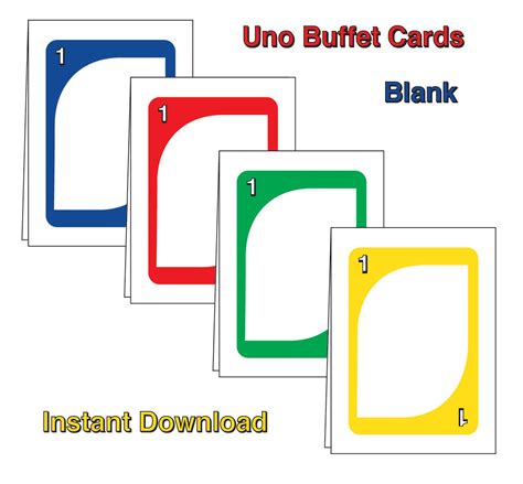 Printable Blank Uno Card Template Printable Word Searches