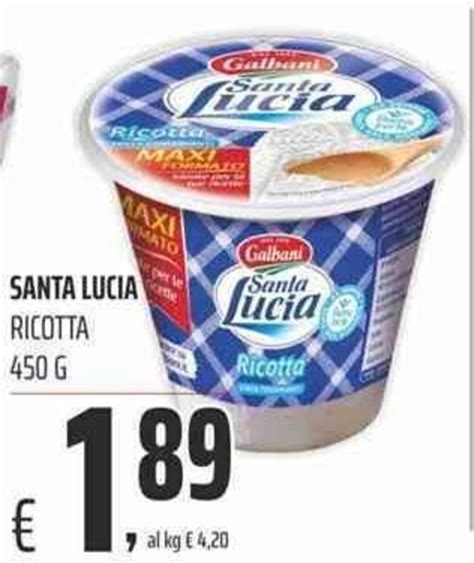 Galbani Santa Lucia Ricotta 450 G Offerta Di Coop