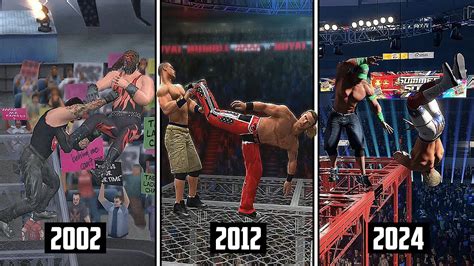 The Evolution Of Hell In A Cell Finishers In WWE Games 2002 2024