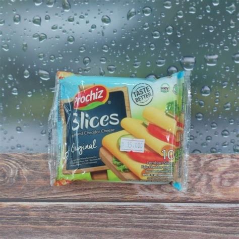 Jual Prochiz Slice Processed Cheddar Cheese Slice Shopee Indonesia