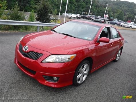 2011 Barcelona Red Metallic Toyota Camry Se 139186099 Photo 9