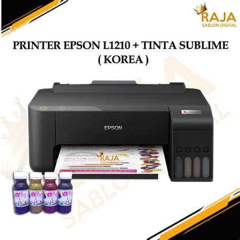 Jual Printer Epson L1210 Sublim Sablon Digital Jakarta Barat Raja