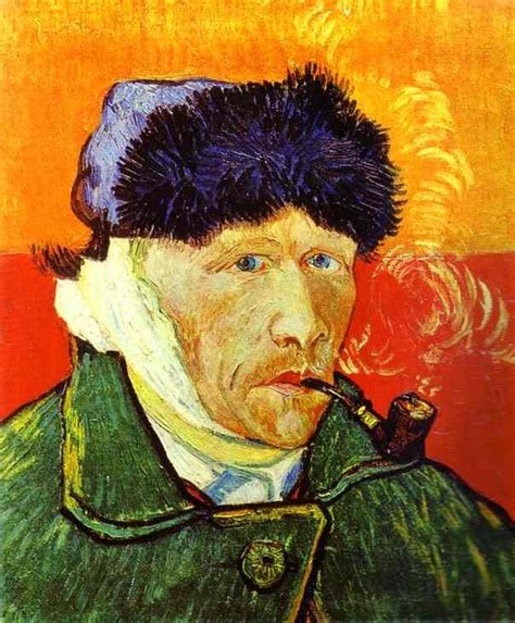 Reproductions D Art Autoportrait La Pipe De Vincent Van Gogh