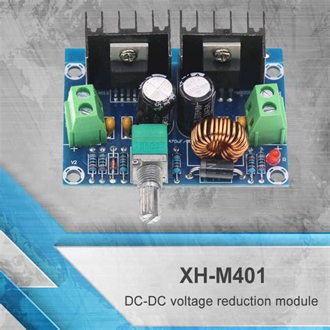 XH M401 DC DC Step Down Buck Converter 8A 200W Voltage Regulator Module