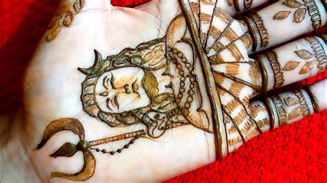 Sawan Special Mehndi Designs Shiv Parvati Teej Mehndi Design Shiv