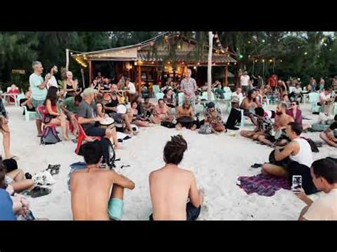 Zen Beach Jam Session Sunset Koh Phangan Youtube