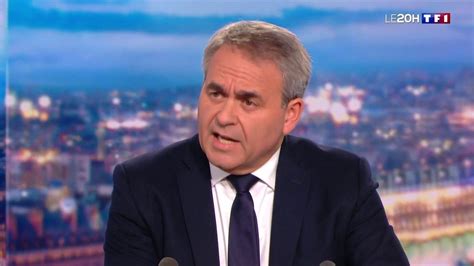 Présidentielle 2022 Xavier Bertrand annonce au 20H de TF1 qu il