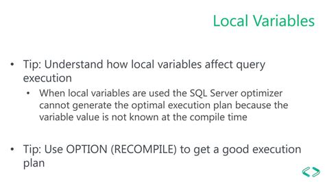 Parameter Sniffing In Sql Server Stored Procedures Ppt Download