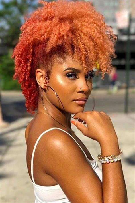 Mohawk Hairstyles For Black Women With Short Hair