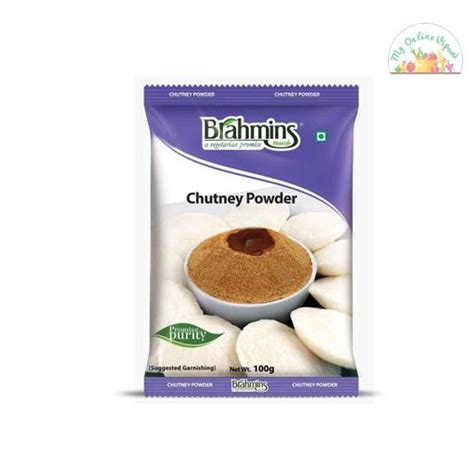 Brahmins Chutney Powder 100gm My Online Vipani