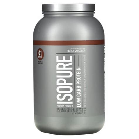 Isopure Low Carb Whey Protein Isolate G Protein Powder Dutch