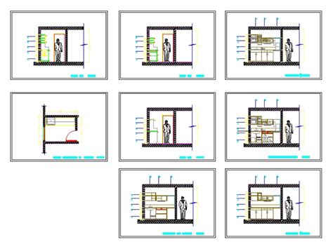 Kitchenette En Oficina En Autocad Descargar Cad Gratis 9675 Kb