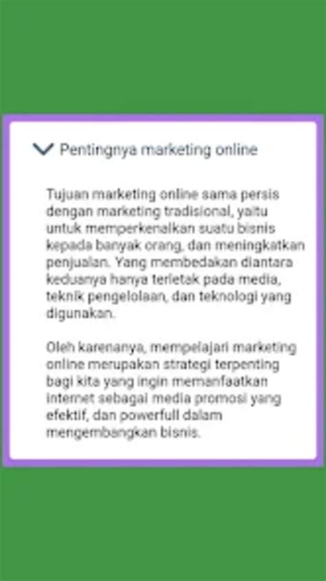 Android 용 Belajar Bisnis Marketing 다운로드