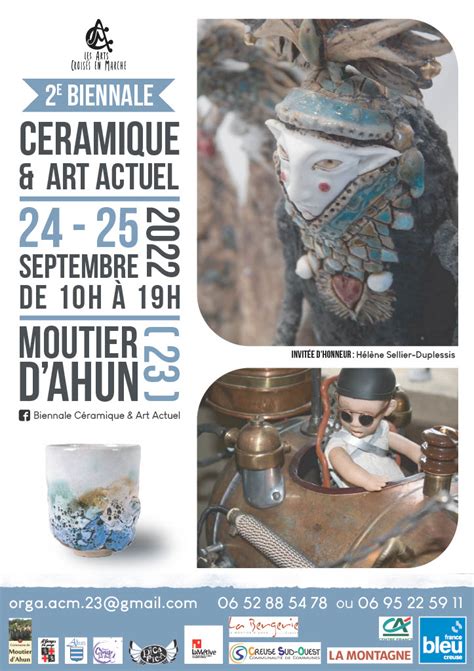 Biennale De C Ramique Et D Art Actuel De Moutier D Ahun Arch Ologies