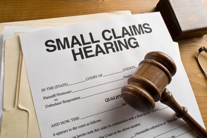 Small Claims Court Solicitors Claim Justice