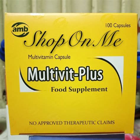 Multivit Plus Multilive Multivitamins 100 Capsule Shopee Philippines