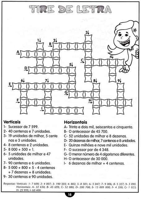 Atividades de Matemática para imprimir e estudar em 2020 Atividades