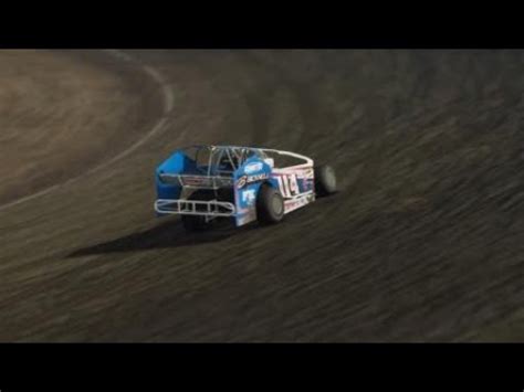 World Of Outlaws Dirt Racing Big Block Modifieds Youtube