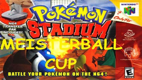 Pokemon Stadium Meisterball Cup 2000 N64 YouTube