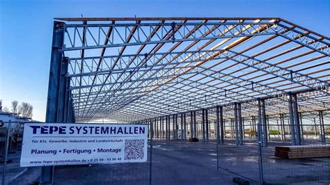 Halle Bauen Schritte Zur Perfekten Halle Tepe Gmbh Co Kg