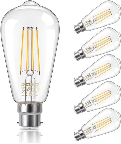 Ampoule Led B Vintage Blanc Chaud K W Ampoule Filament Quivalent