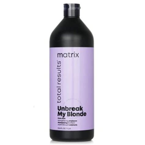 Matrix Total Results Unbreak My Blonde Strengthening Shampoo Oz Hair Care