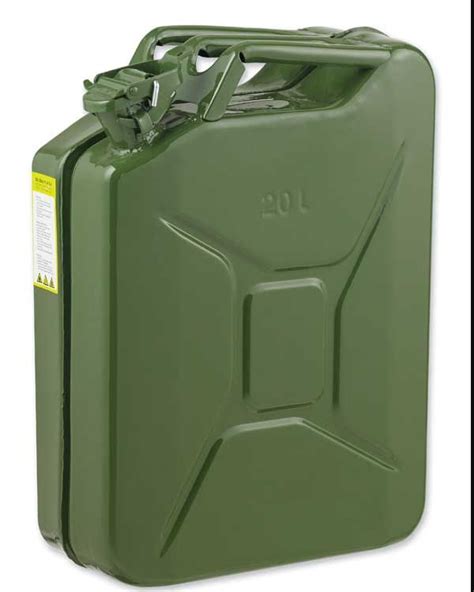 Jerry Can 20 Litre Nato Green Un Approved Jerrycan From Aspli Safety