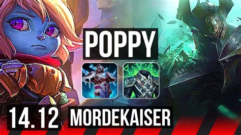 Poppy Vs Mordekaiser Top Games Godlike Br