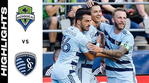 HIGHLIGHTS Seattle Sounders FC Vs Sporting Kansas City July 25