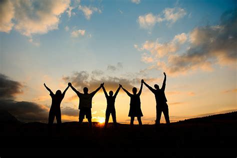 1200 5 People Silhouette Stock Photos Pictures And Royalty Free Images