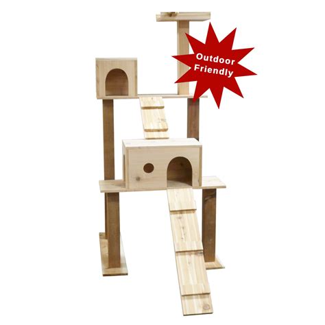 Outdoor Cat Tree House